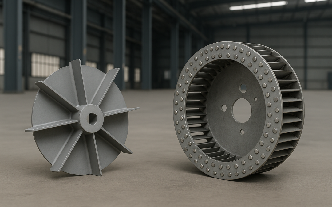 Turbina o rodete: cuál usar en ventilación industrial