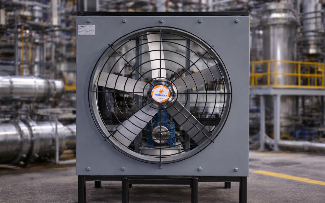 Cómo identificar fallas en ventiladores industriales a tiempo