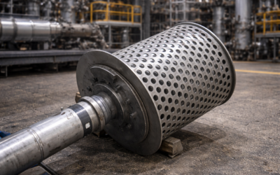 Rotor de centrífuga en acero inoxidable: precisión y resistencia