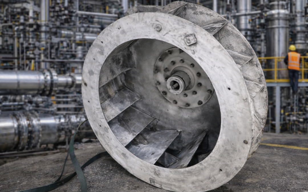 Reparación y diagnóstico de turbinas industriales